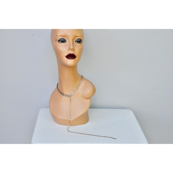 Vintage Necklace Chocker with Long String to Mid Breast Down to Body - Sexy - Picture 4 of 9